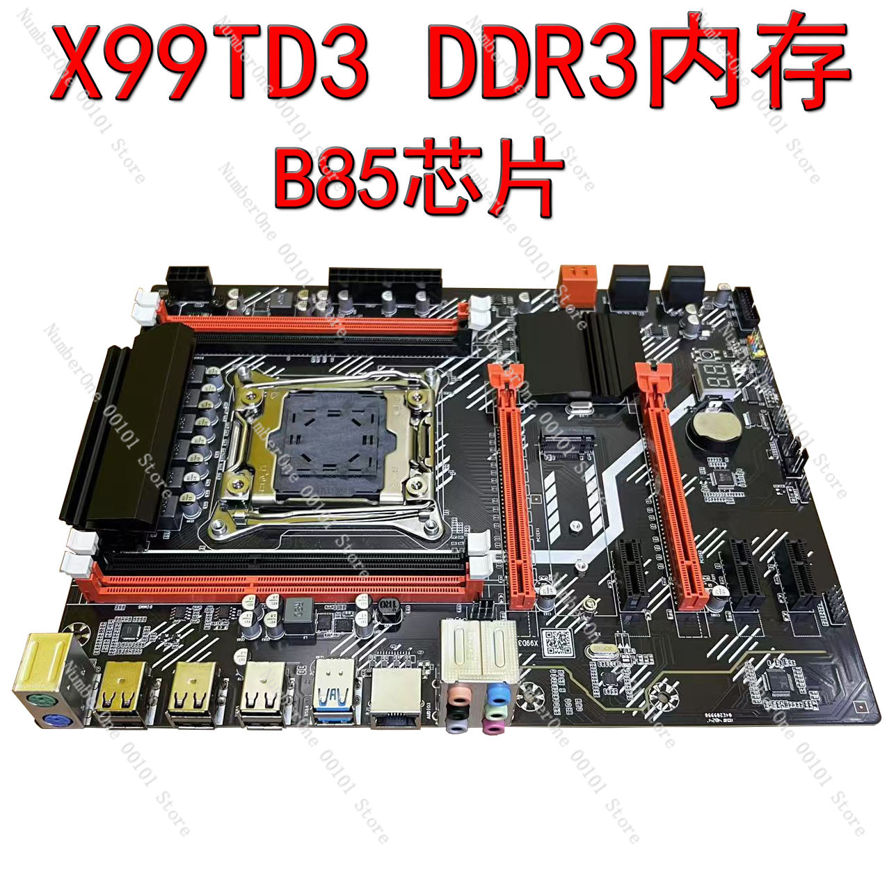 Nova placa-mãe x99td3 ddr3 sup - E5 2696 V3 avaliação e preço